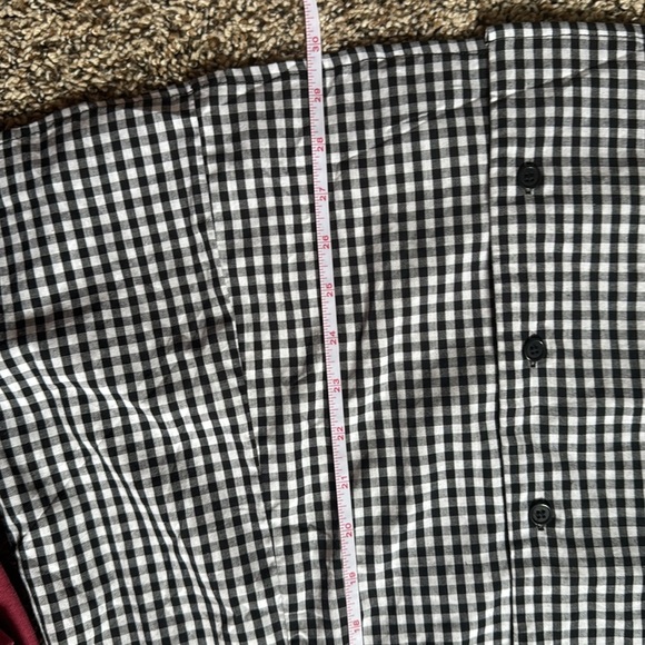 The Lapel Plaid Sleeveless Cotton Pocket Mini Dress - Picture 6 of 8